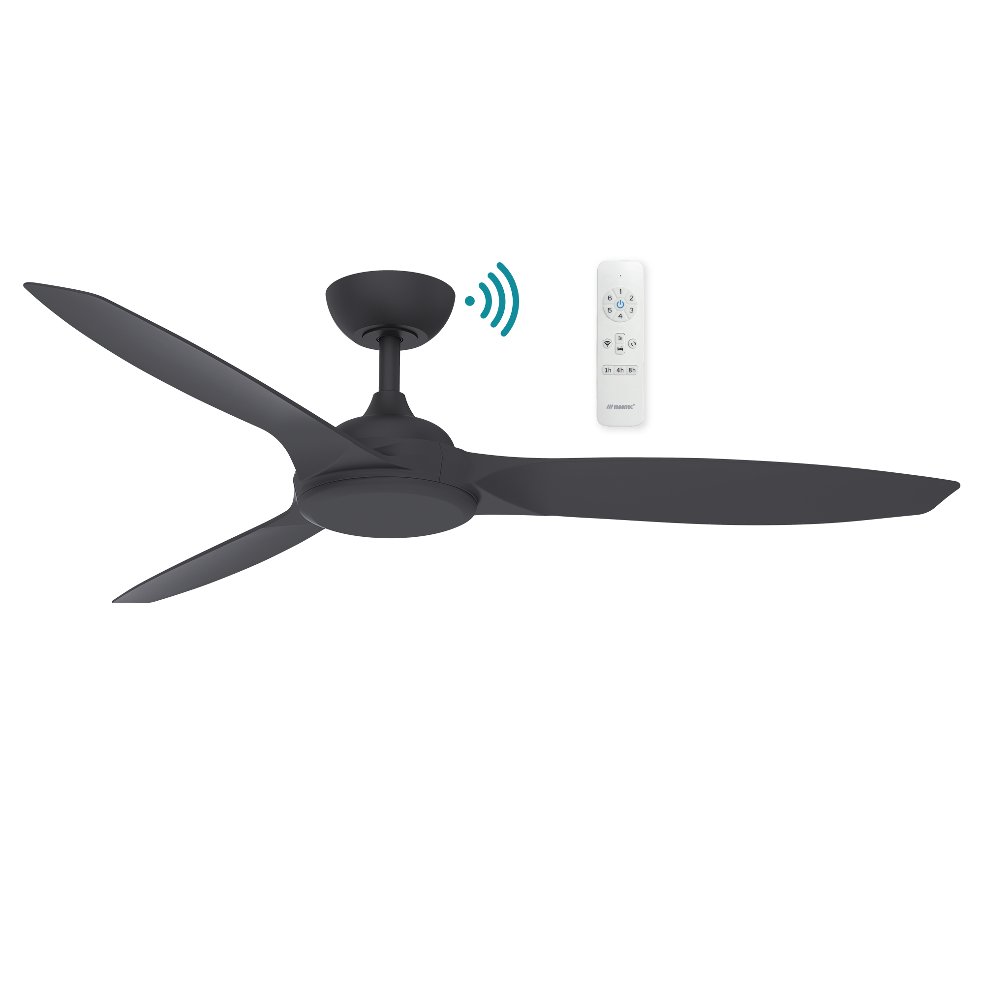 NEWPORT DC 56" DC SMART CEILING FAN WITH REMOTE