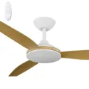 Condor 52" Kit - White No Light (COP-345M-WH) Plus Bamboo Blades (COP-352B-BA) - two boxes