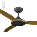 Condor 52" Kit - Black No Light (COP-345M-BK) Plus Teak Blades (COP-352B-TE) - two boxes