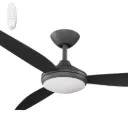 Condor 56" Kit - Black with Light (COP-345M-BK-L) Plus Black Blades (COP-356B-BK) - two boxes