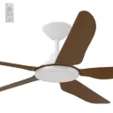 Storm DC 56" Kit - White With Light (STO-556-WH-L) Plus Koa Blades (STO-B56-KO) - two boxes