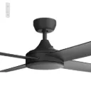 Breeze Silent DC PRO 52"All ABS No Light with Remote Control - Quick Connect