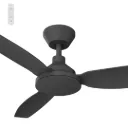 Clayfield DC 52" (1320mm) Black No Light  - All ABS, Quick Connect Blade system.