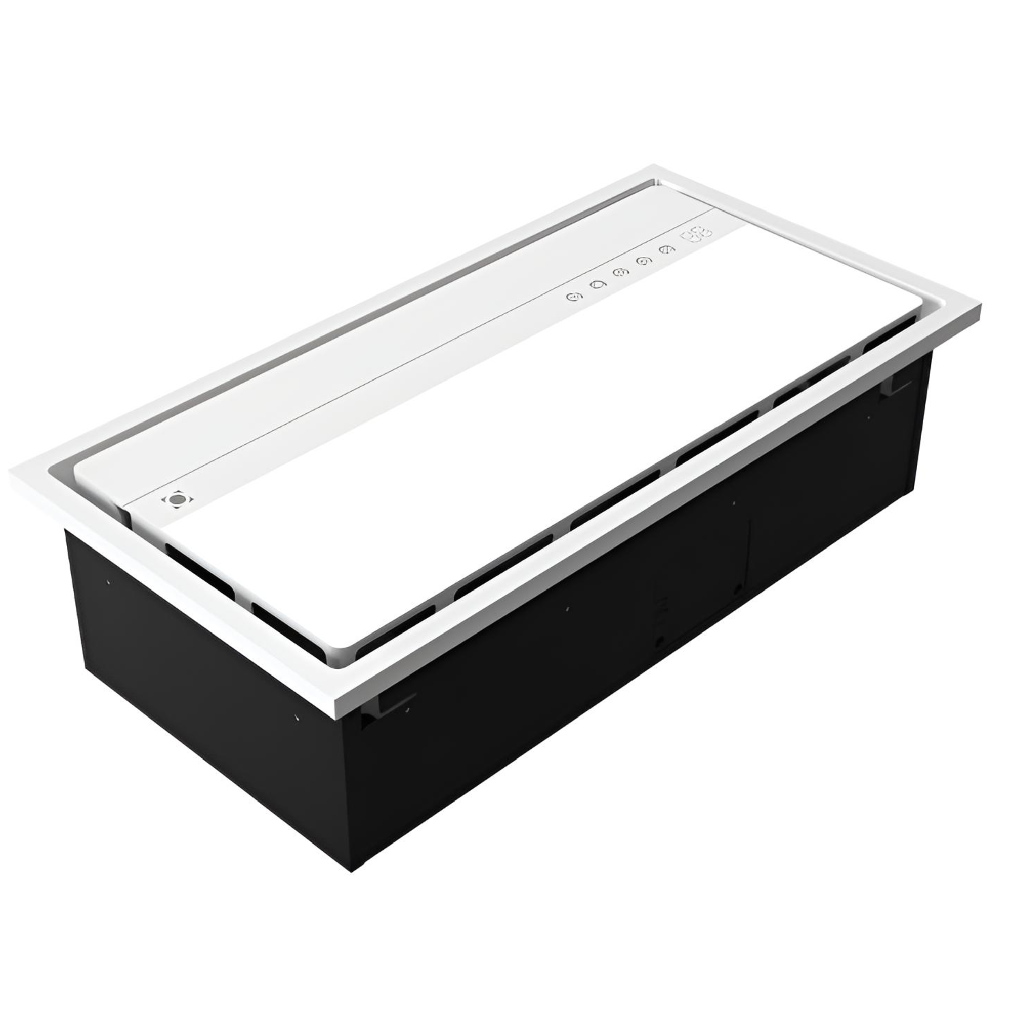 Domus Stream 6 in 1 Bathroom Heater with Oscillating Heat & LED Light