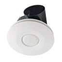 White Hybrid DIY Exhaust Fan with LED Light