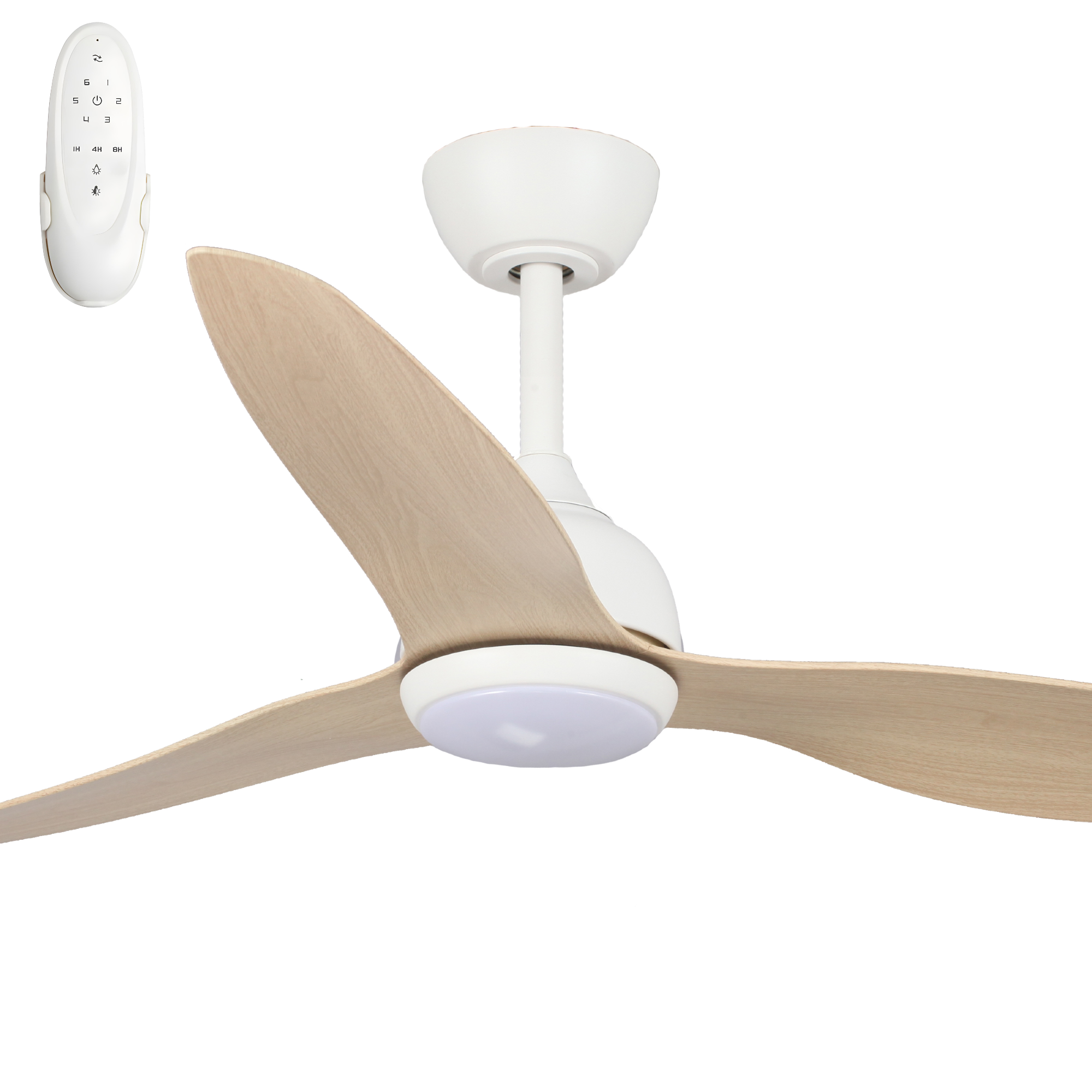 Fanco Eco Style DC 52" Ceiling Fan With Remote and CCT LED Light