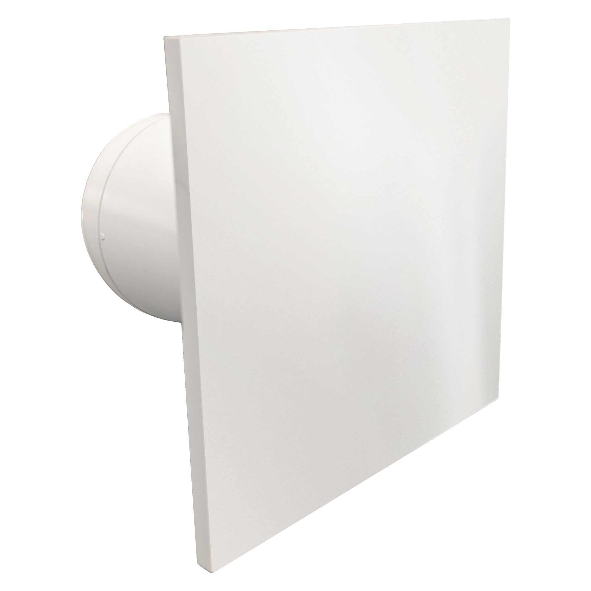 Fanco Dynamic 100 Square Wall/Ceiling Exhaust Fan with Gloss Finish