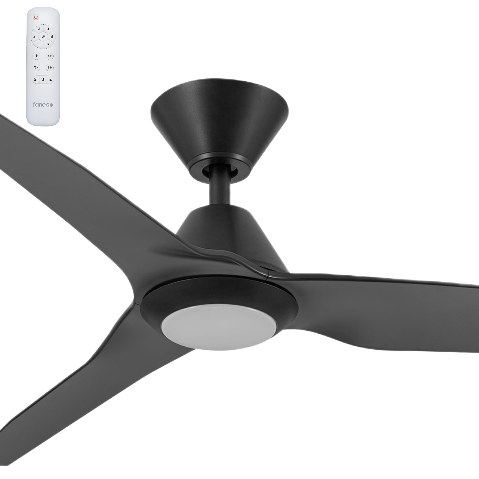 Fanco Infinity-iD V3 48" DC Ceiling Fan with 3CCT LED Light and Remote