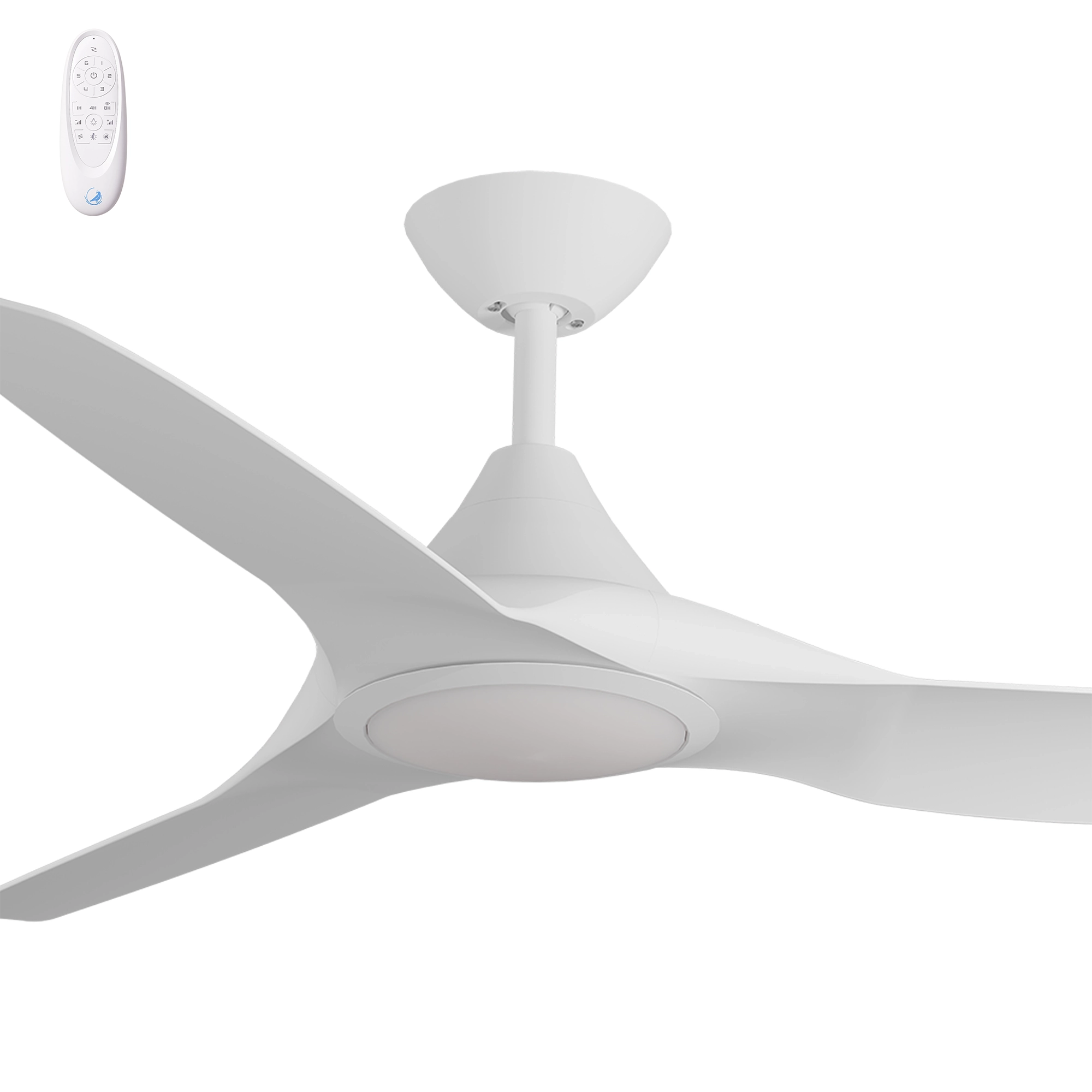 Calibo Smart CloudFan 48" (1220mm) ABS DC Ceiling Fan with 20W CCT LED Light and Remote