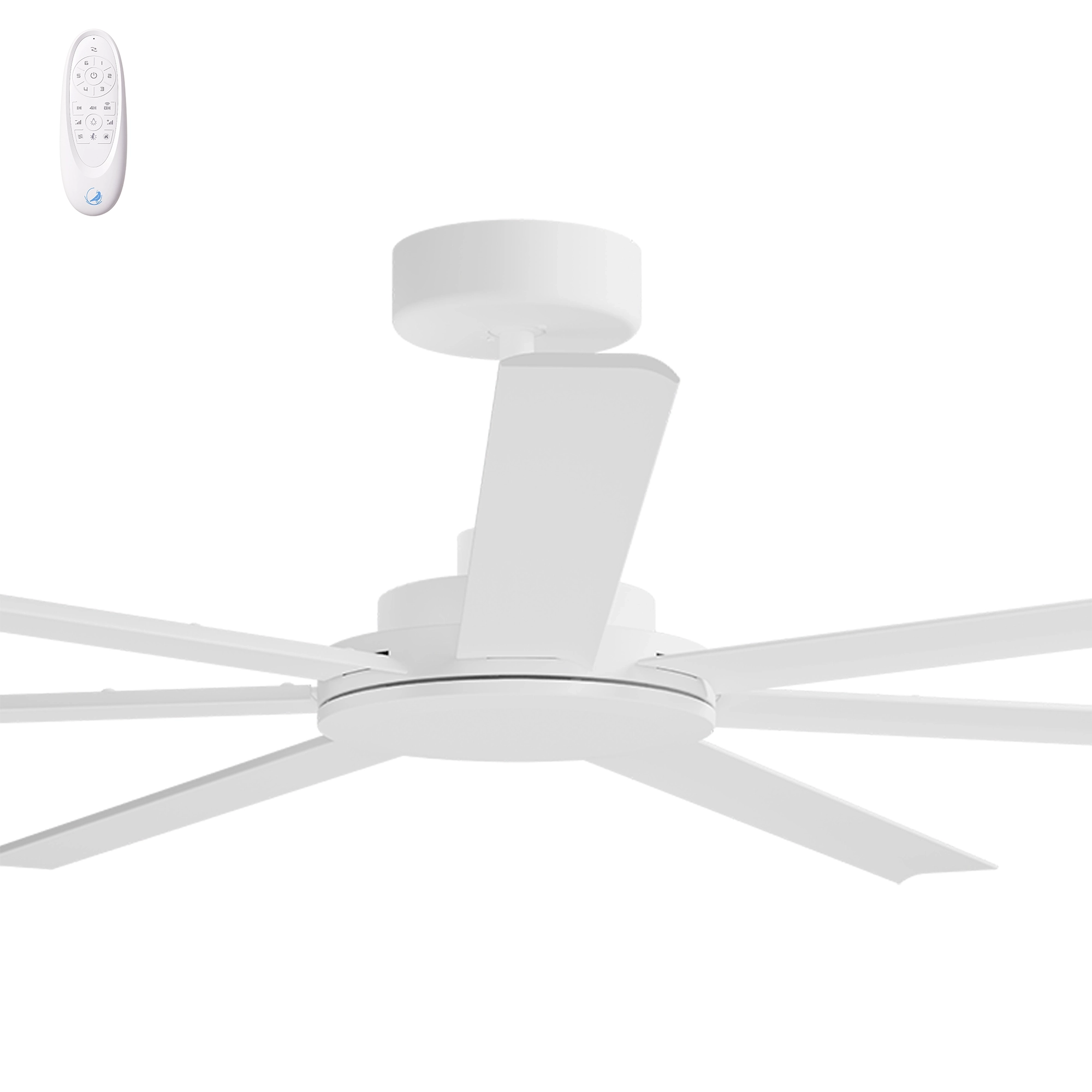 Calibo Alula 80" (2032mm) 7 Blade Indoor/Outdoor DC Ceiling Fan & Remote