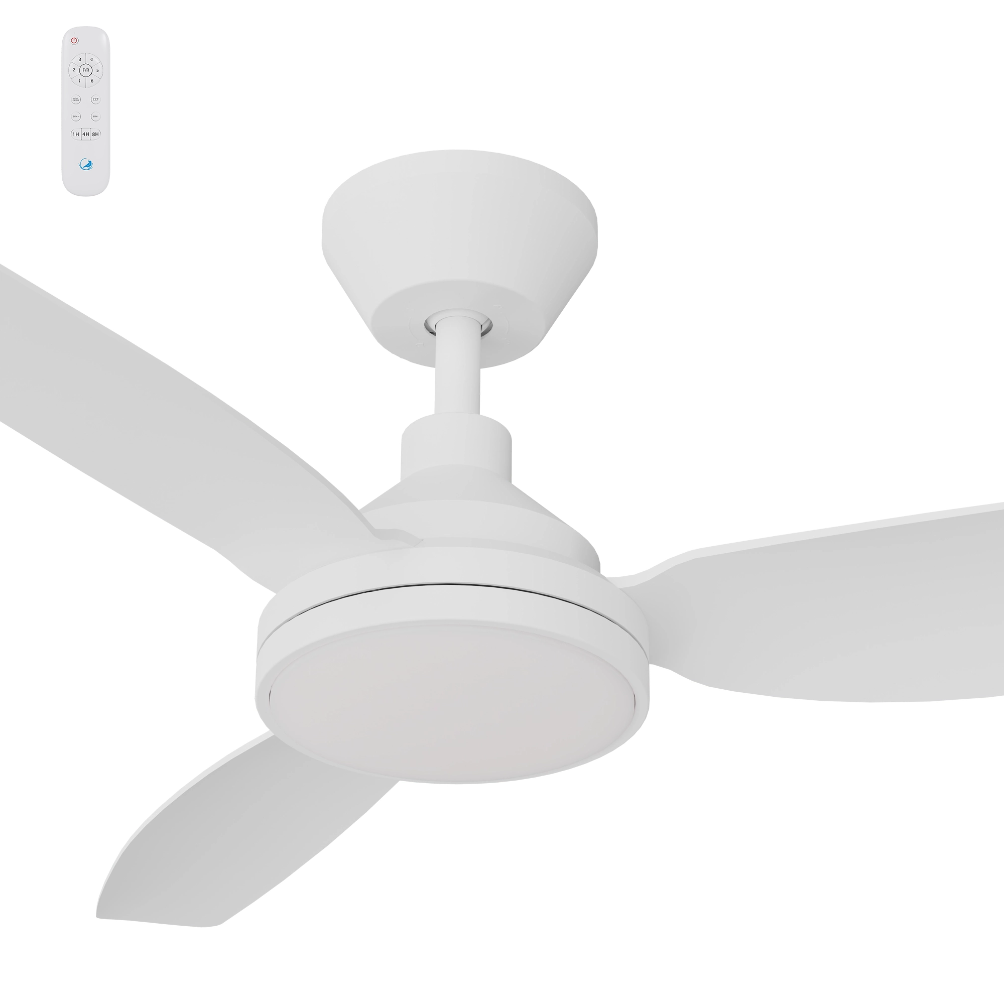 Calibo Clayfield 48" DC Ceiling Fan with LED Light and Remote