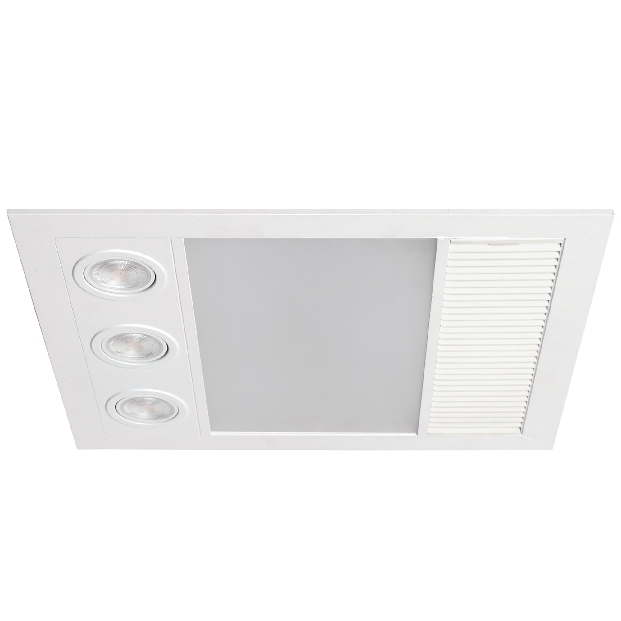 Martec Linux Mini Energy Efficient 3 in 1 Bathroom Exhaust Fan with Heater and LED Light