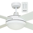 Martec Lifestyle 52" Ceiling Fan With 2 X E27 Light + Premier Remote
