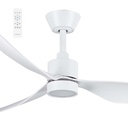 Martec Genoa 50" Smart DC Indoor/Outdoor Ceiling Fan with 16W CCT LED Light and Remote