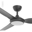 Martec Smart Viper 52" DC 3 Bladed Ceiling Fan With 18W CCT LED Dimmable Light & Remote