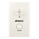 Martec Print Wall Controller With 3 Speeds and Light Switch
