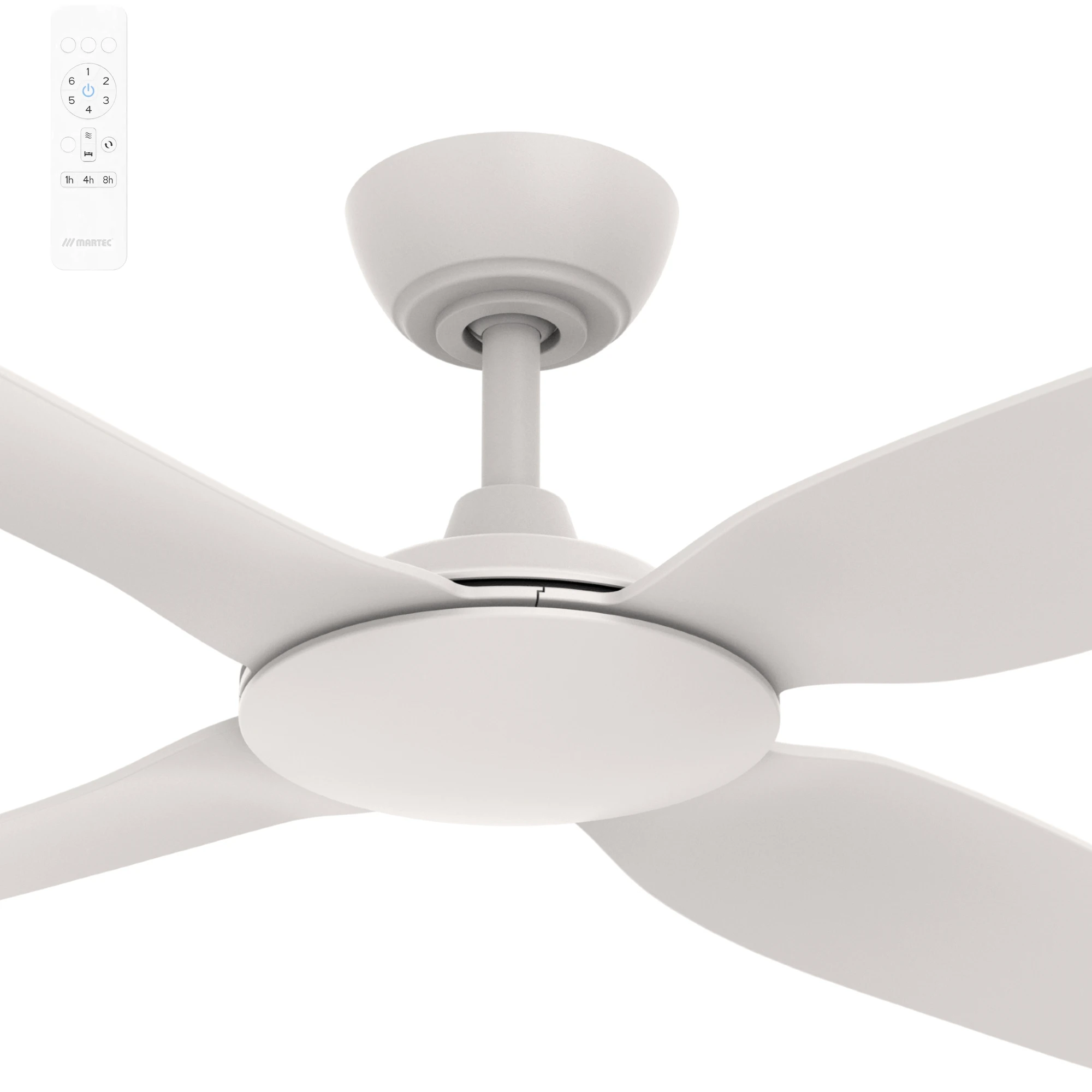 Martec Viper 4 Blade 48" DC Smart WiFi Ceiling Fan with Remote Control