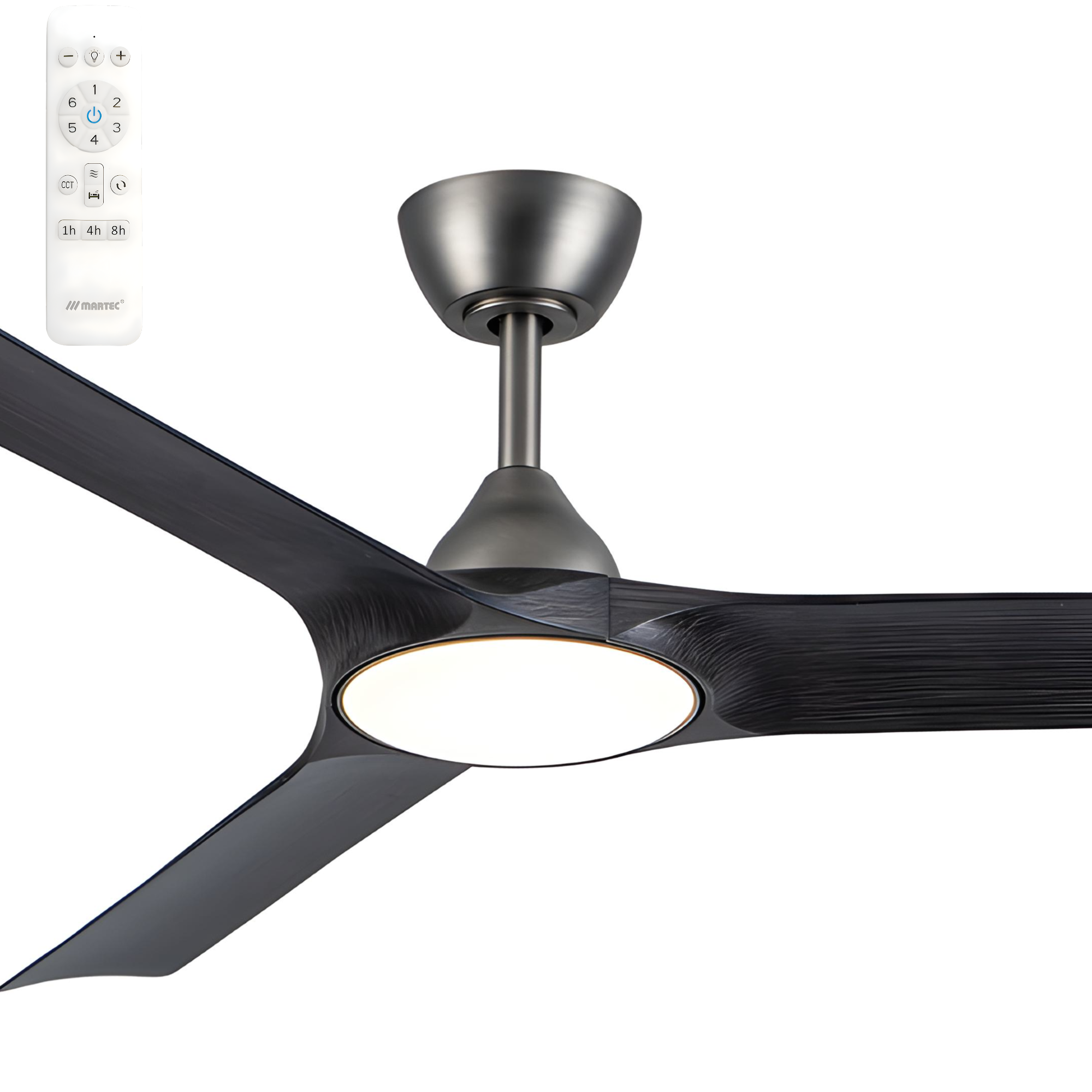 Martec Alpine 52" DC Smart Ceiling Fan with LED Light and WiFi Remote