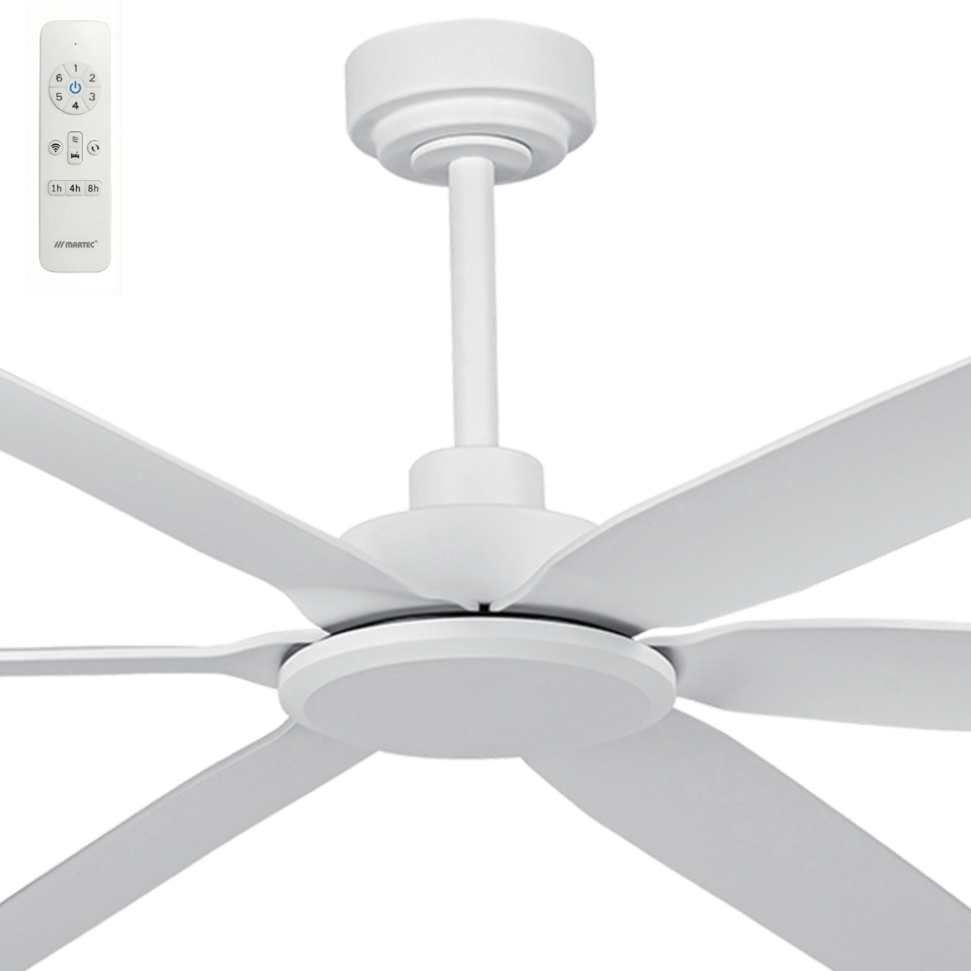 Martec Osprey Extra Large 80" Smart DC Ceiling Fans with WiFi Remote