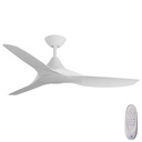 CloudFan SMART DC Ceiling Fan by Calibo with Remote – White 52″