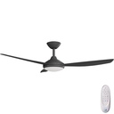 Condor DC SMART Ceiling Fan by Calibo with LED Light – Black 52″