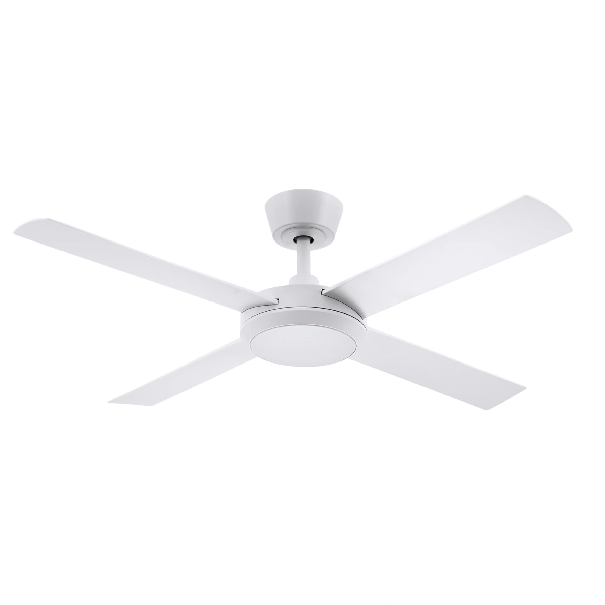 Eco Silent Pro DC Ceiling Fan by Fanco with LED Light – White 52″