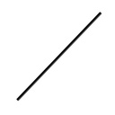 CRADU0118BL Rod & Loom by Calibo – Black 180cm