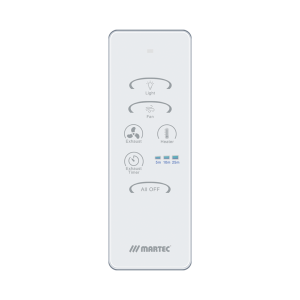 4-in-1 Bathroom Heater Remote Control KIT