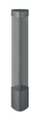 Bollard Light 7W Triangular Grey 3000K IP54 H800mm 120LM