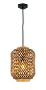 Pendant Light ES 40W Cylinder Bamboo Cage OD250mm X L360m
