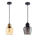 Pendant Light ES 72W Glass Ellipse OD145mm x H200mm