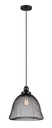 Pendant Light ES Black Mesh Bell OD330mm