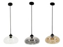 Pendant Light ES Glass Oval OD275mm