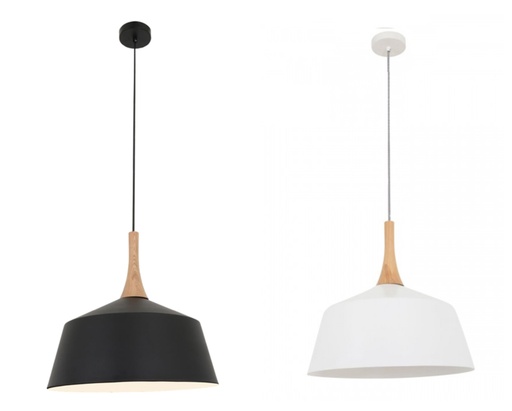 Pendant Light ES Medium Angled Dome OD400mm