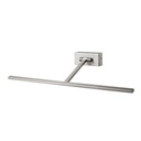 Wall Light Interior Surface Mounted Adjustable 6W Picture Light Satin Chrome 3000K 611LM