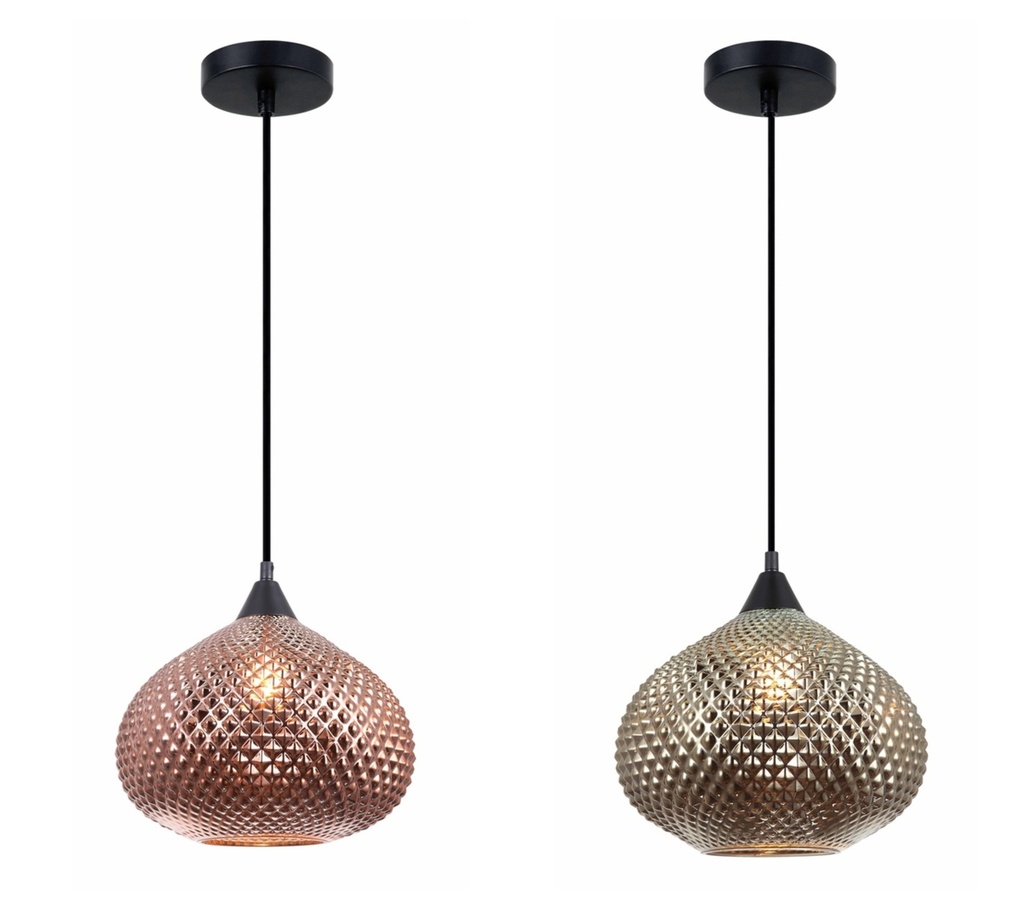 Pendant Light ES (Glass) Wine Glass with segments OD290mm