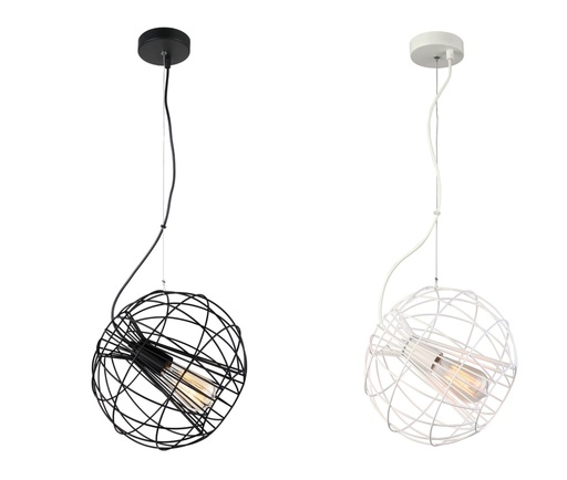 Pendant Light ES Round Cage OD280mm