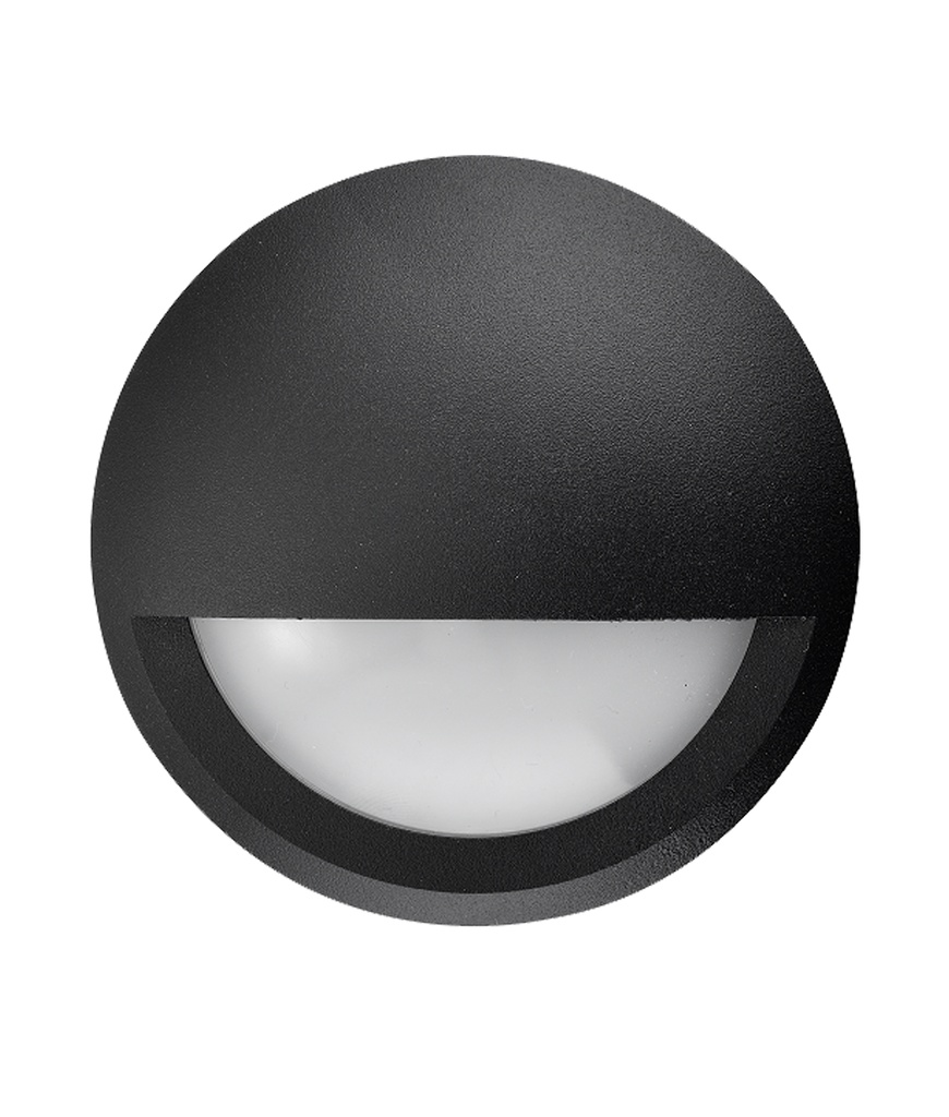 Step Light Surface Mounted 12V 6W Round 3000K IP65 Eyelid OD98mm 480LM