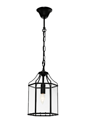 ARCADIA 1LT PENDANT S/CHROME