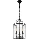 ARCADIA 3LT PENDANT S/CHROME