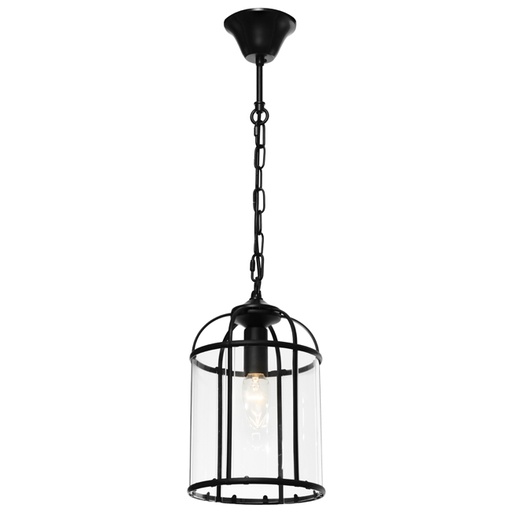 CLOVELLY 1LT PENDANT CHROME