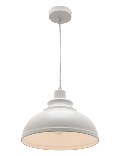 RISTO 1LT PENDANT WHITE