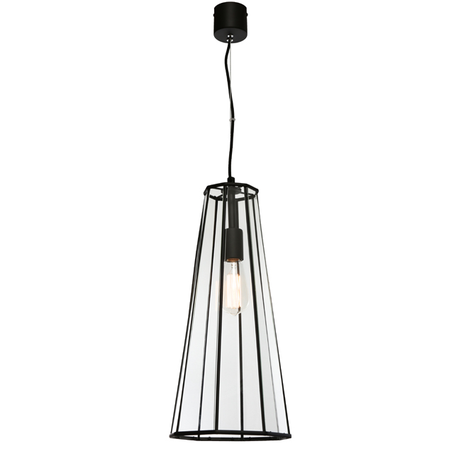 ZARA 1LT PENDANT CHROME